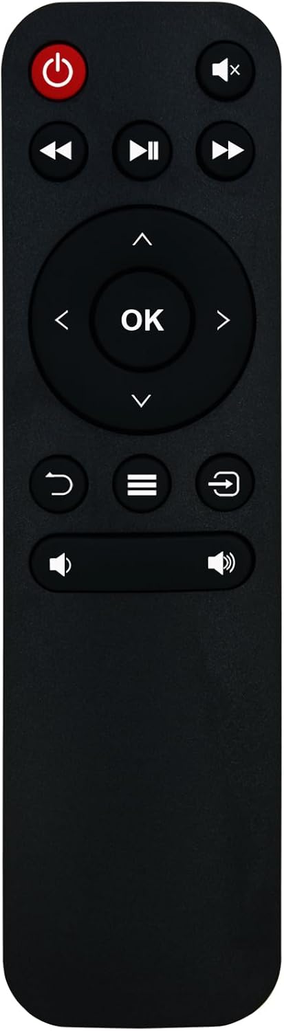 Remote Control for Mini LED LCD Portable Projectors (PVO YG300 YG300PRO, Vankyo Leisure 3)
