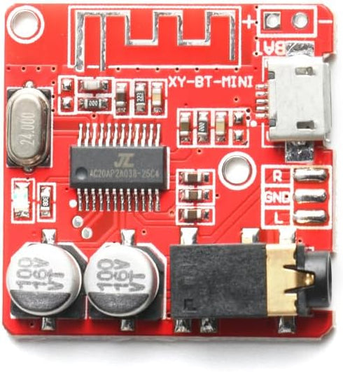 5Pcs Bluetooth Decoding Board XY-BT-Mini, MP3 Bluetooth 4.1 Amplifier Module, Car Speaker Power Amplifier Board,