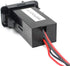 Special 5V 2.1A USB Interface Socket Car Charger and Voltmeter for Mitsubishi