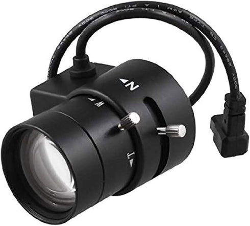 Yohii 5-50mm 1/3" F1.6 (G7.23) Format Aperture CS Mount DC Auto Varifocal IR CCTV Lens for Box Body Camera