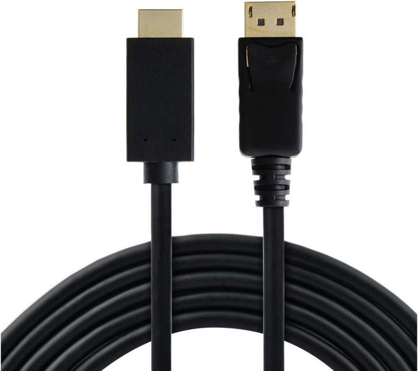 aibileec Switch Direct DisplayPort to HDMI Cable Support 4K 2K 1080P 6Feet Length