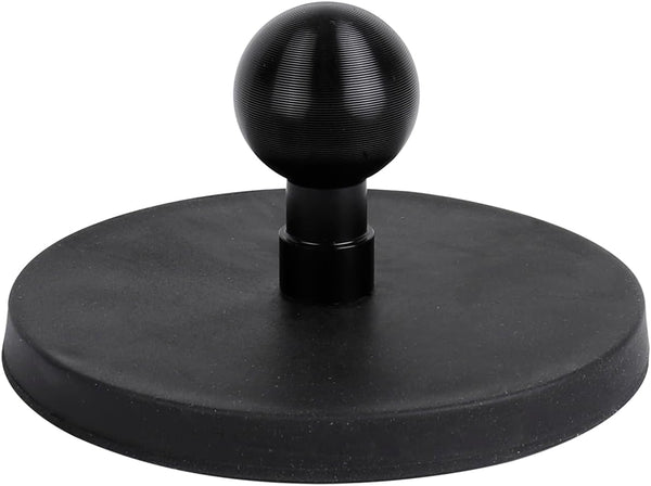 88mm Round Magnet Mount Base with 25mm Ball, Compatible with RAM Mounts B Size Double Socket Arm and Other 1" Ball Bike