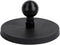 88mm Round Magnet Mount Base with 25mm Ball, Compatible with RAM Mounts B Size Double Socket Arm and Other 1" Ball Bike