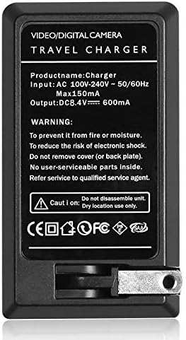 LP-E6 Battery Charger for Canon EOS 5D Mark II, III, 60D, 60Da, 6D, 70D, 7D, 7D Mark II, Replacement for Canon LC-E6