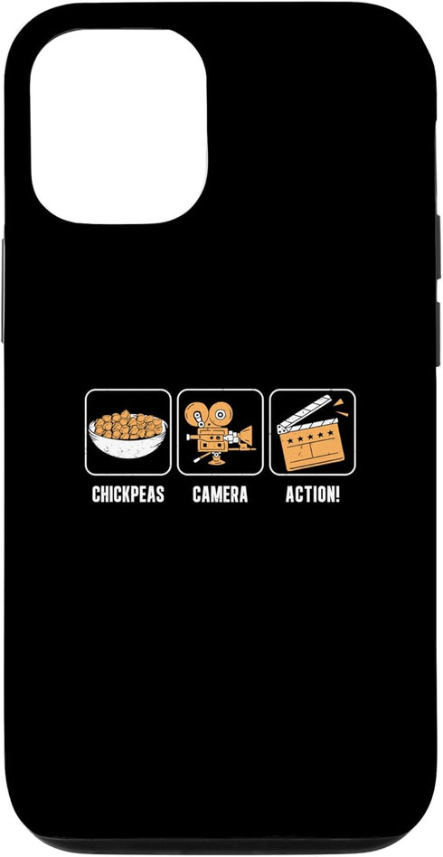 Purely Chickpea Pulse iPhone 13 Funny Chickpeas Camera Action A Chickpea Farming Enthusiast Case
