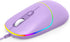 Wired Mouse, LED Computer Mouse Wired, 4 Adjustable DPI up to 6400 Ultra Silent Optical Tracking USB Mouse for Laptop