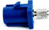 RG58 2pcs Automotive FAKRA Straight Plug Crimp Key Code C Blue GPS Telematics Navigation