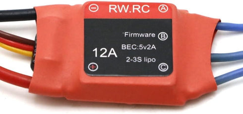 KEYESMINER 10A 12A 15A 20A 30A 40A 50A 70A 80A 12A (2-3S)) Drone Accessories for Simonk OPTO ESC Firmware Electronic