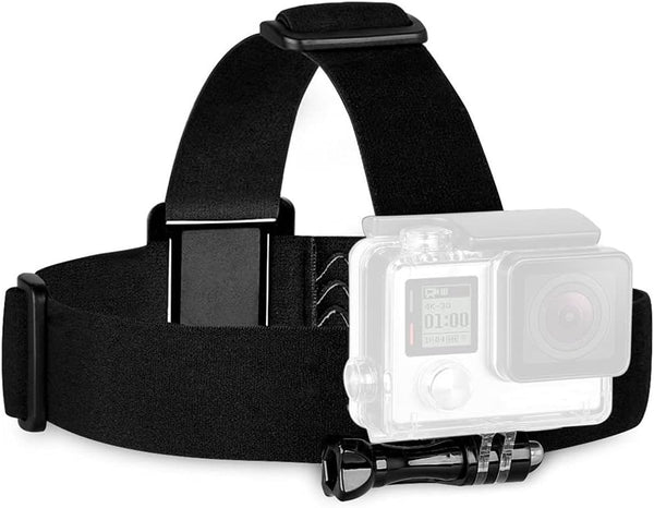 Action Camera Head Strap Mount for GoPro Hero 12 11 10 9 8/AKASO EK7000 Brave 4 5 6 7 LE V50X/Dragon Touch