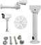Adjustable CCTV Security Camera Mount Bracket for Universal Wall Mounting of CCTV, Dome, IP Cameras