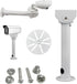 Adjustable CCTV Security Camera Mount Bracket for Universal Wall Mounting of CCTV, Dome, IP Cameras