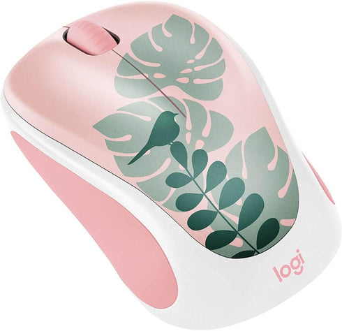 Logitech Limited Edition Wireless Compact Mouse - Chirpy Bird Design