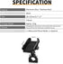 Keenso Motorcycle Bicycle Cell Phone Mount Holder - Adjustable Universal Handlebar Bracket for 4-6inch Mobile Phone,