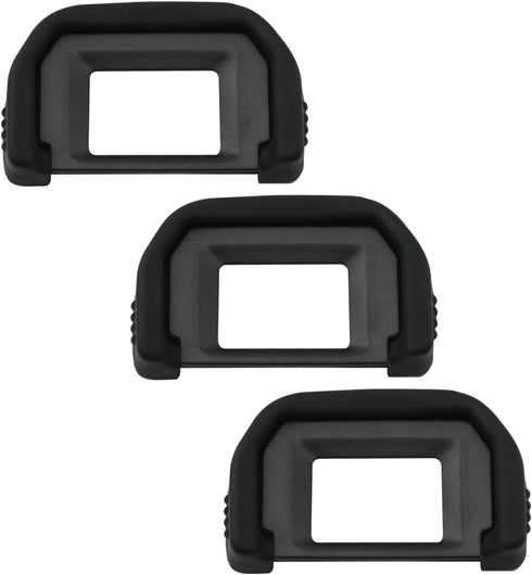 BLLNDX 3PCS EF Viewfinder Protective Cover Rubber Camera Eyepiece Hood for Digital SLR