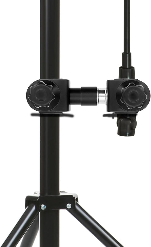 Umbrella Chair Clamp for Cameras, Black, with Tripod Mount