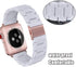 V-MORO Resin Band Compatible with Apple Watch Bands Series 10/9/8/7, 41mm 42mm 40mm 38mm Fashion Strap