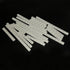 Gracilaria 20PCS 0.5 (20, 63x7x4mm/125x7x4mm) RC Toy Module Plastic Gear Rack Connecting Rod Pinion Transmission Rod