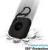 Geiomoo Silicone Case for Tile Mate 2022 Tracker, Soft Flexible Scratch Resistant Cover (Black)