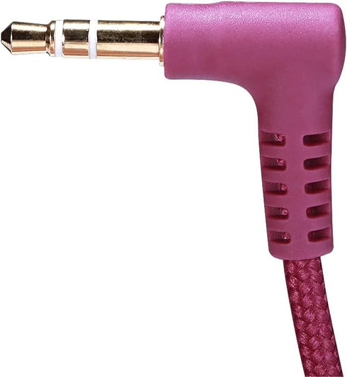 noot products Kids Headphones K33, Foldable Stereo Wired On-Ear Headset with 5ft Long Cord (Plum)