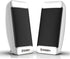 Mobestech Computer Speakers 2pcs Portable Wired Sound Powered Speakers for Desktop Mini Speaker