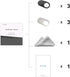 Cimkiz Adhesive-6 Packs(3black+3silver) Webcam Cover Slide Metal Magnet Sliding Web Camera Cover Slider for Laptops