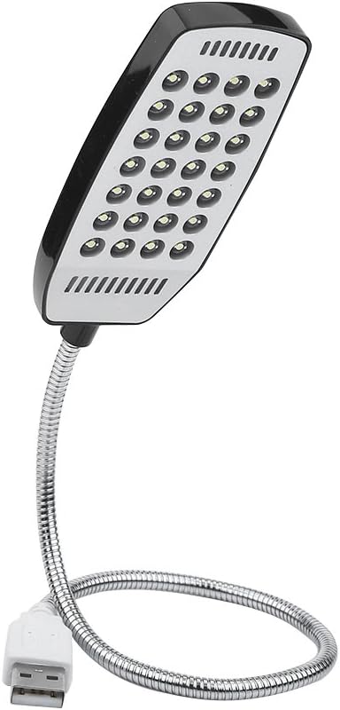 Pilipane USB Reading Lamp, 5V Flexible Gooseneck Mini USB 28 LED Portable
