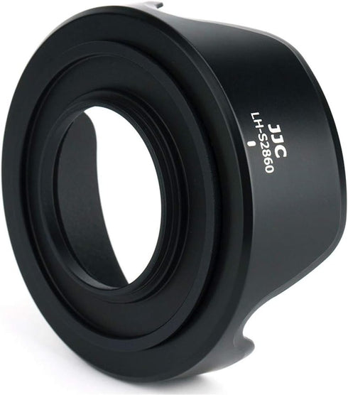 JJC Reversible Lens Hood Shade with 40.5mm Filter Adapter for Sony FE 28-60mm F4-5.6 on A7CII ZV-E1 A7C