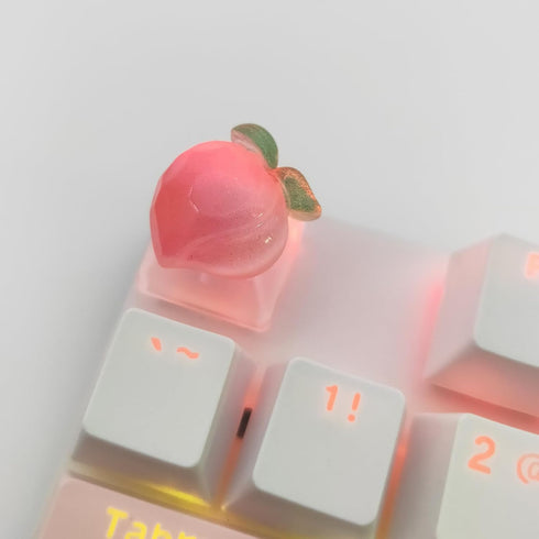 Personalized Cute Cartoon Transparent Keycap, Handmade OEM Profile DIY Custom ESC Backlit Keycap for Mechanical