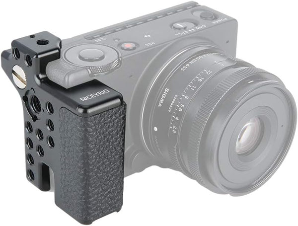 NICEYRIG Handle Grip for Sigma FPL FP Full-Frame Mirrorless Camera - Black Color - 368