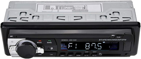 Zerone 4 60W MP5 MP3/MP5/USB x Car Radio Stereo Bluetooth Player Single Din Dual USB Hands- Car Stereo Support LCD