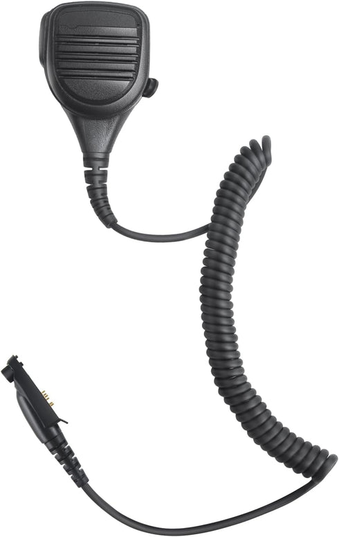Two Way Radio Shoulder Mic Remote Speaker Microphone with 3.5mm Audio Jack for Retevis RT29 NR30 Motorola
