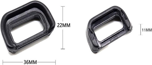 Generic FDA-EP17 EP-17 A6600/A6500/A6400 Hard Plastic Eyecup Viewfinder Eyepiece Cover Protector Replacement for Camera