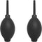 2 Pack Photography Studio Dust Cleaning Rocket Air Blower, Soft Tip Silicone Bulb Blower for Camera Lens, LCD Screen