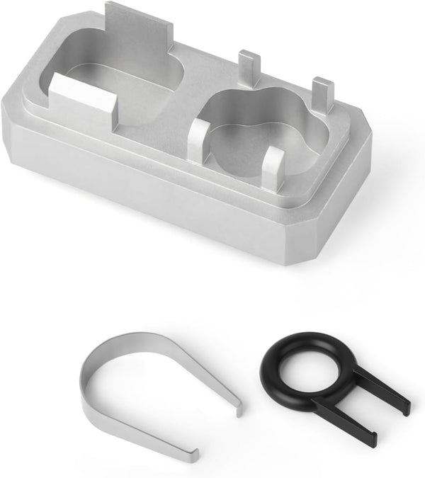 RUNJRX Switch Opener for Cherry MX, Akko, Gateron, TTC, Kailh Panda Mechanical Keyboard Switches (Silver)
