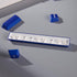 PBT Double Shot Blue Keycaps Set, Cherry Profile Translucent Keycaps, 114 Keys Fit for 60% 65% 95% Mechanical Keyboards