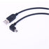 KADSXIYA 30cm 5Pin MP3 USB to Right Angled USB Power Charging Cable Data Transfer Wire Line for Digital Cameras