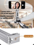 Generic Magnetic Mobile Phone Tripod Stand, Portable Folding Design Phone Holder, Compatible with iPhone/Android