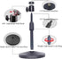 HANTAQ 1/4in 360Rotatable Desktop Mini Video Projector Stand Mount, Angle Adjustable Mini Projector Stand with Mounting