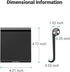 UGREEN 11 9.7 10.5 5 4 3 2 17 16 15 14 13 12 Tablet Stand Holder Adjustable Portable Desktop Dock Office Compatible