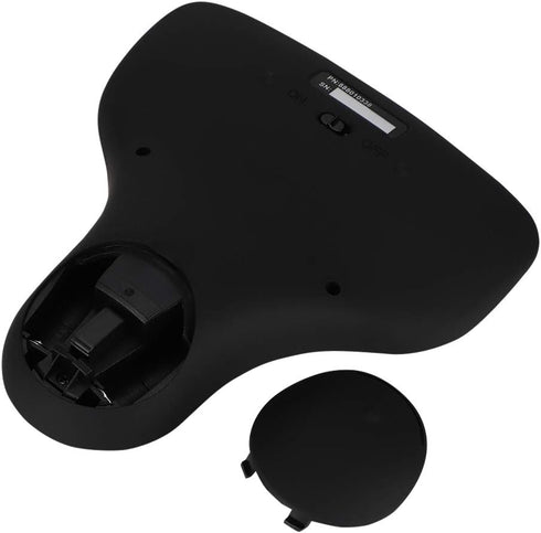 Hilitand 2 in 1 Multimedia Keyboard with Trackball Mouse and Touchpad, Mini QWERTY Keyboard for TV Box, Laptop, Computer