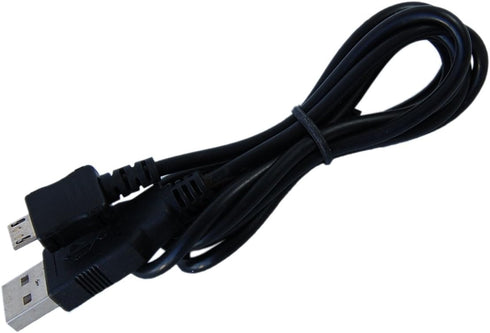 HQRP USB Charging Cable, compatible with Jackery Mini Air Bar, Poweradd Ultra Slim, USB to micro USB