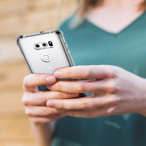 TPU Case for LG V30/V30S/V30 Plus/V30S ThinQ/V35/V35 ThinQ, Clear, Ultra Slim, Flexible Protective Cover