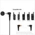 Motorola DLR110, SL300, SL8550e, SL1600, SL2600, SL3500E, SL7000E, TLK100 Ear Bud Headset with PTT Mic Earpiece