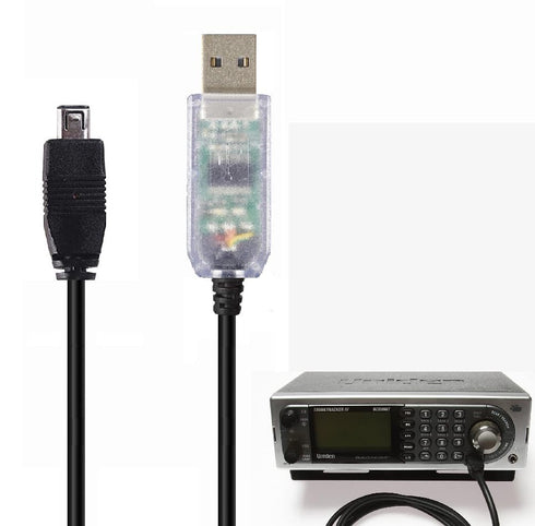 Feanteek Programming USB-1 BC250D BC296D UBC3300XLT BC246T BR330T BCD396T BC346XT (1.8M) USB Cable for Uniden Scanner