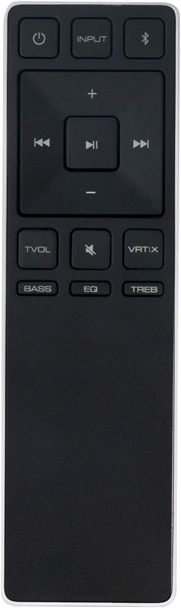 XRS321n-F Soundbar Replacement Remote Control for Vizio Sound Bar SB362An-F6
