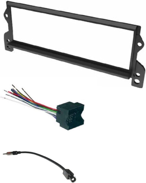 ASC Audio ASC Car Stereo Install Dash Kit, Wire Harness, and Antenna Adapter for