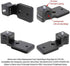 Lens Collar Stand Replacement Foot Tripod Mount Ring Base Compatible with Panasonic Leica DG Vario-Elmar 100-400mm f/4-6.3 ASPH Power OIS, Bottom Support Bracket Holder is Arca Fit Quick Release Plate