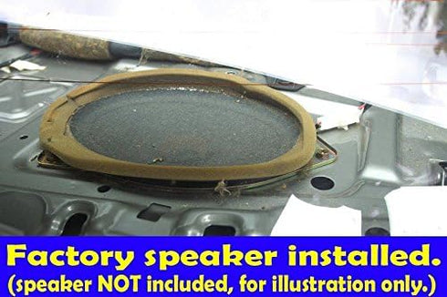 Rear Deck Speaker Adapter Spacer Rings for 1992-2001 Camry 6x9 - SAK007_69-1 Pair