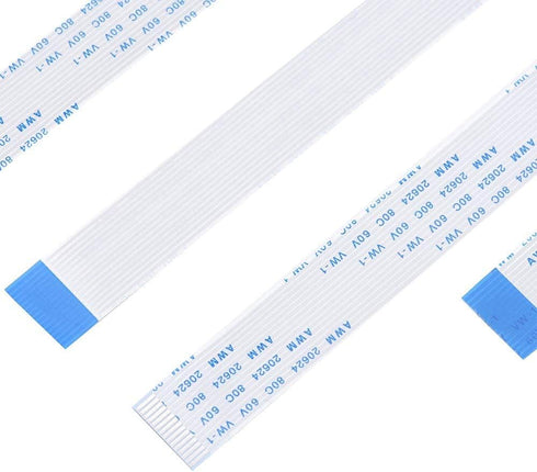 3pcs/Set 15 Pin FFC Ribbon Flexible Flat Cable for Raspberry Pi Module Camera, 30cm, 50cm, 100cm