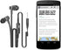 Wired Earbuds for Kindle Fire HD 8/10, Xperia XZ Premium/XZs/L1, and Google Pixel 4A - In-Ear Headset for Android.